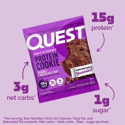 Quest Double Chocolate Chip Protein Cookie