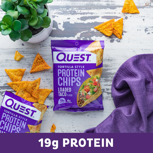 Quest Protein Tortilla Chips Loaded Taco