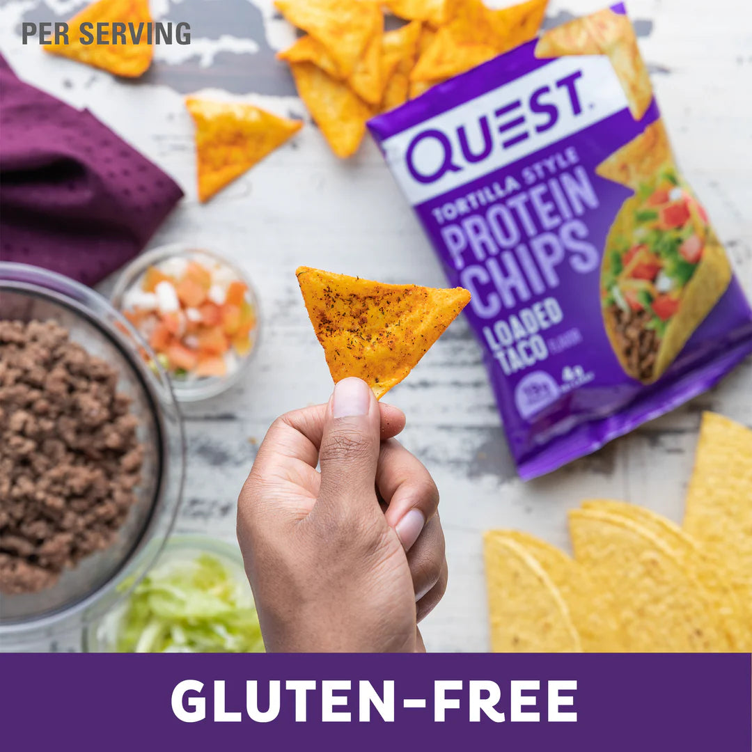 Quest Protein Tortilla Chips Loaded Taco
