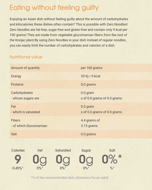 Zero Noodles